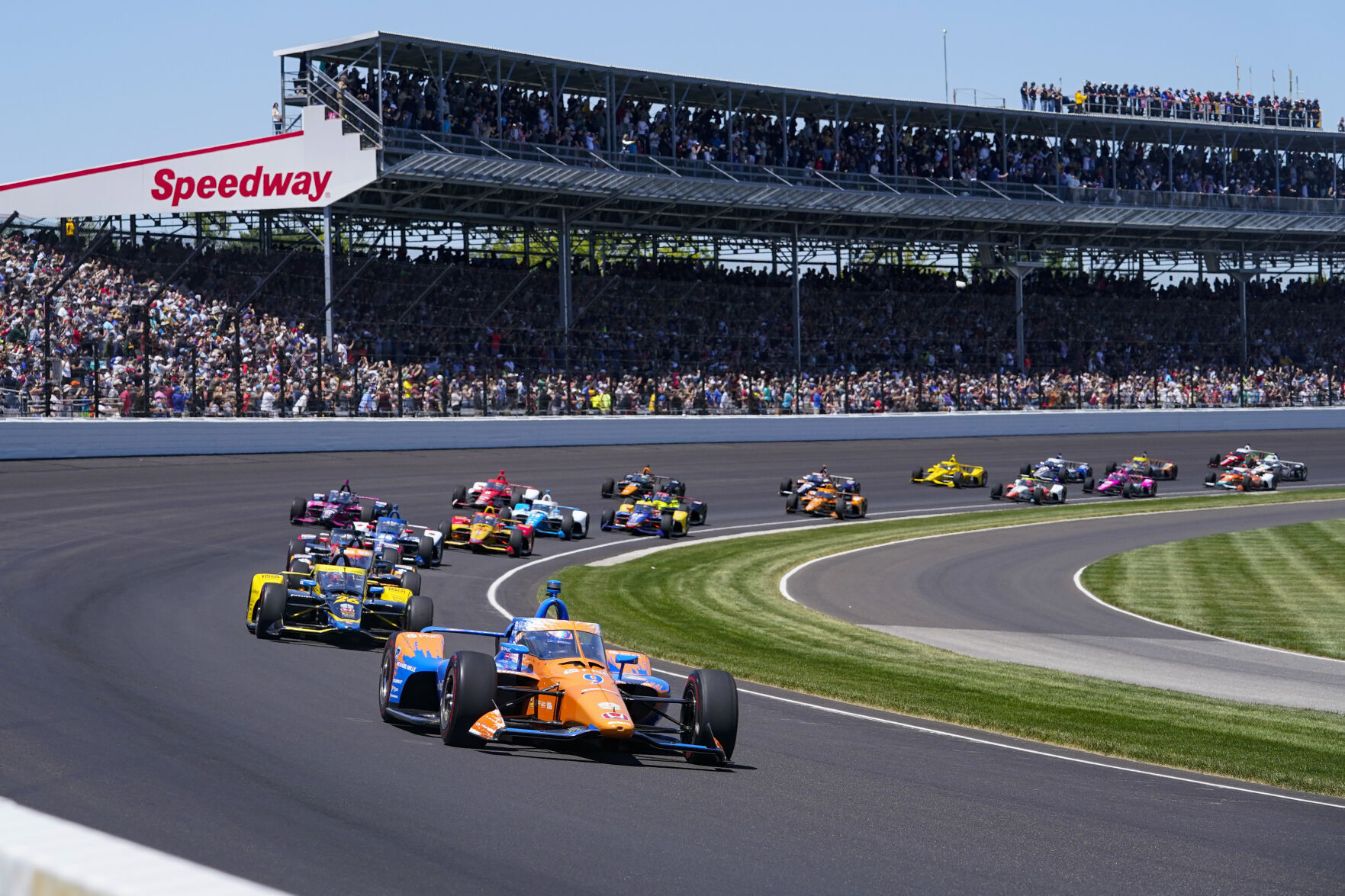 APTOPIX IndyCar Indy 500 Auto Racing